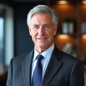 Portrait of Dr. Alistair Finch, Chief Investment Officer