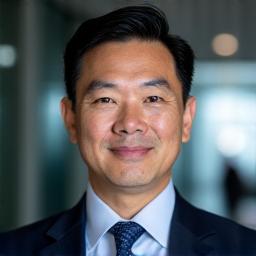 Portrait of Mr. Victor Chen, innovative pigment investor, professional and astute