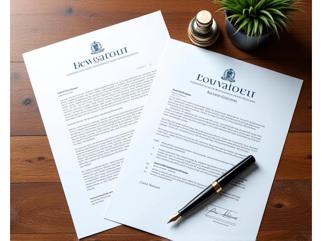 A collection of legal documents such as a will, trust, and portfolio statements, meticulously arranged on an elegant desk, emphasizing the precision of estate planning and wealth transfer.