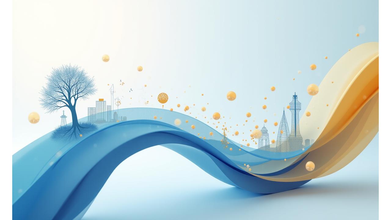 A visual representation of a retirement timeline transitioning into estate planning, featuring subtle connections to pigment investment symbols, reflecting long-term financial planning and legacy preservation in New York.