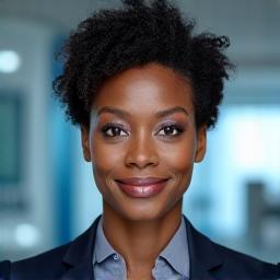 Portrait of Dr. Evelyn Reed, a successful materials scientist and pigment investor.